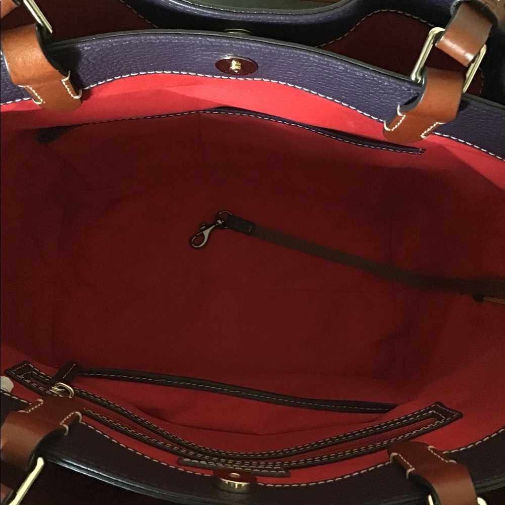 Dooney & Bourke Pebble Leather Flynn Shoulder Bag - Picture 6 of 8